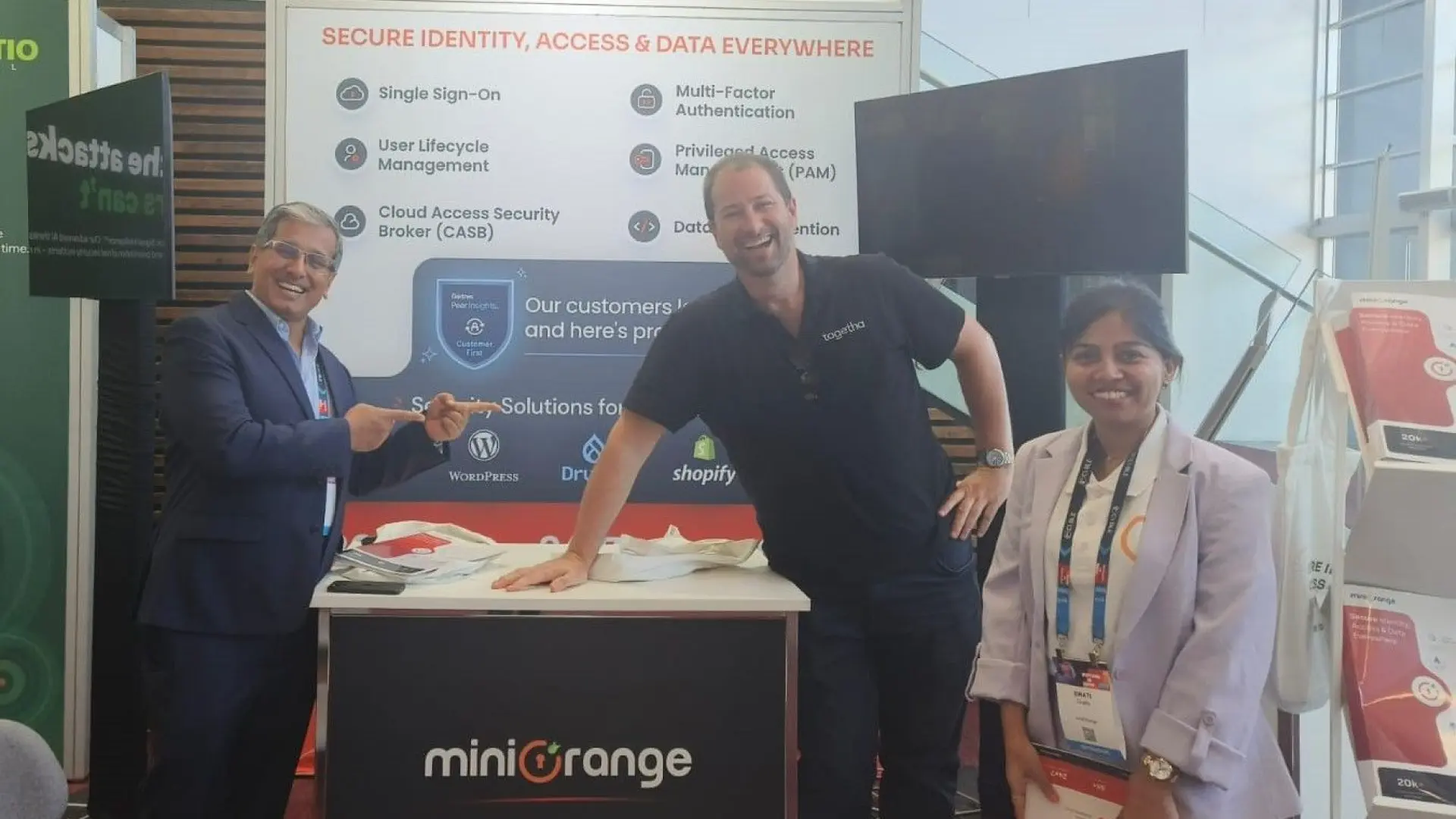 miniOrange at AISA Cybercon '24 day 3