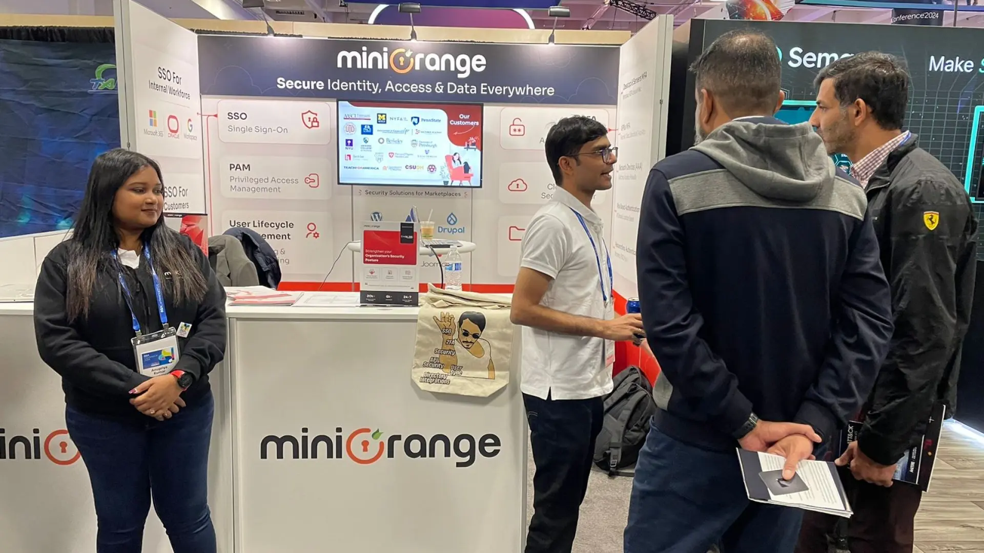 miniOrange at RSA Conference 24 day 1